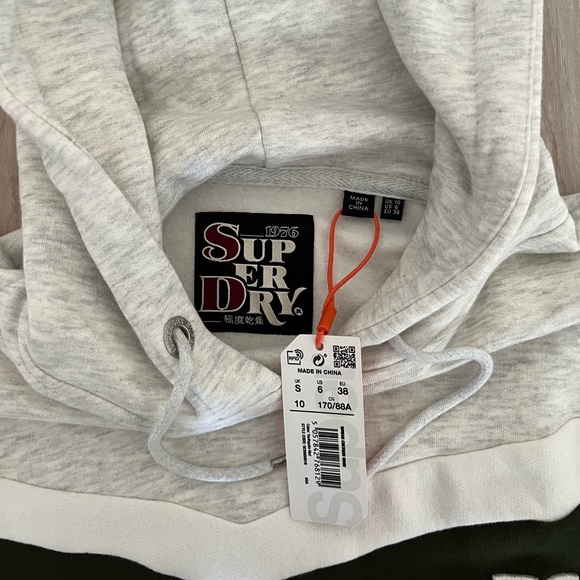 SOLD - Superdry Rowan Chevron Hoodie - Picture 4 of 4